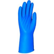 Перчатки резиновые Латекс синие/желтые ХL латексные прочные