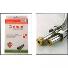 Шланг душа 175 см Импорт Виеир VR26175 усиленный в мелкой оплетке (коробка), 360 градусов VIER