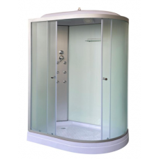 Душевая кабина 120х80 Н/П без электрики бел. ст. 8037А L ОДА