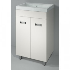 50 Пикколо белая тумба 50х85х40 БЕЗ УМЫВАЛЬНИКА