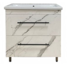 80 Богемия Монте Белый тумба 77х70х44 БЕЗ УМЫВАЛЬНИКА