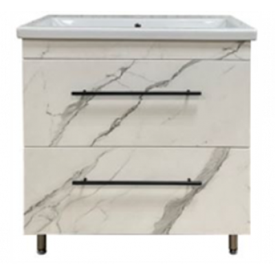 80 Богемия Монте Белый тумба 77х70х44 БЕЗ УМЫВАЛЬНИКА