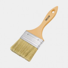 Кисть плоская 100мм пластик. ручка смешан. щетина Воскресенье