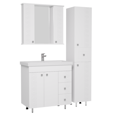 Пенал Родос Белый 35х170Х30 (доводчик)