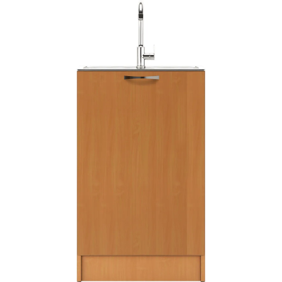 Тумба под мойку накладную 50х50 Бук лев/прав Домино D5050BU-1