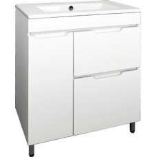 80 Валенсия белая тумба 80х74х44 БЕЗ УМЫВАЛЬНИКА