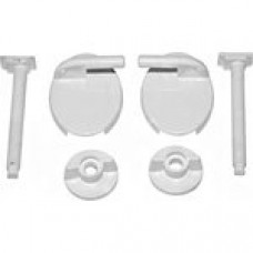 Крепление сиденья ПВХ стандарт тип 1 белый