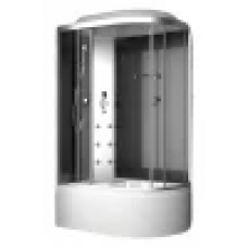 Душевая кабина 120х80 В/П без электрики чер. ст. 8037 R ОДА