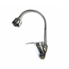 Смеситель кухня шар. гибкий гусак Амур BY 2010-B2 /2025 картр. 40 мм
