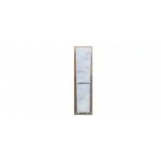 Пенал Бетон 35х200 Терра  (две двери) 2294 (фасад бетон,бок бел)