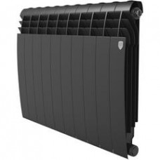Радиатор биметалл Роял Термо Билайнер 500/80 10 сек. черный Noir Sable