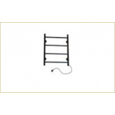 Полотенцесушитель нерж электрич. Верди 60х50 черный муар скрытый м-ж Пэк сп 30мм Данимакс