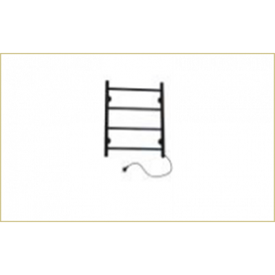 Полотенцесушитель нерж электрич. Верди 60х50 черный муар скрытый м-ж Пэк сп 30мм Данимакс