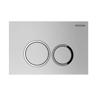 Инсталляция для подвесного унитаза с хром матовой кнопкой 700.К31.03.110.110 Гроссман 900.К31.01.000