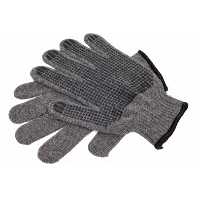Перчатки Зима серая пш Сибирь серые 103