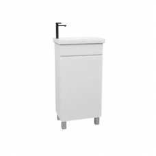 40 Мария Белый лак тумба 40х85 БЕЗ УМЫВАЛЬНИКА