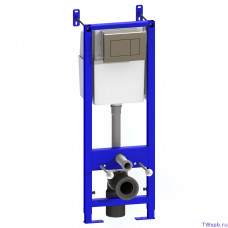 Инсталляция для подвесного унитаза с белая кнопка  ODA H501A белая кнопка