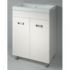 60 Пикколо белая тумба 60х85х45 БЕЗ УМЫВАЛЬНИКА