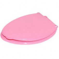 Сиденье для унитаза пластик универсал розовый мп