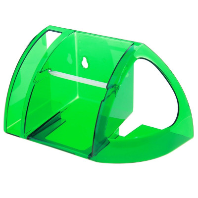 Бумагодержатель пластик с зеленый 868854 (подставка для освежителя и моб. тел)