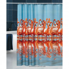 Штора ванны 180х180 Фламинго 019D1