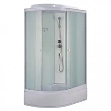 Душевая кабина 120х80 С/П без электрики бел. ст. Лоранто R CS-985-RTM/W-120