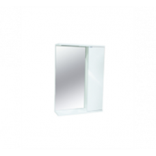 50 Универсал белый шкаф с зерк. 50х70 без освещения 5419