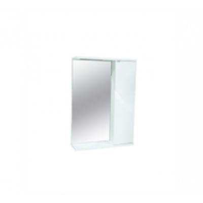 50 Универсал белый шкаф с зерк. 50х70 без освещения 5419