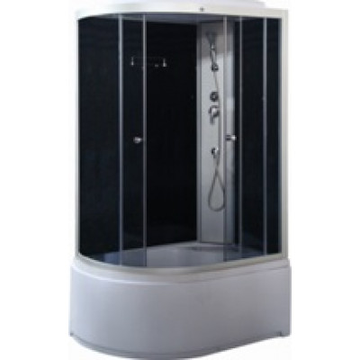 Душевая кабина 120х80 В/П без электрики чер. ст. 05 R ЗМ