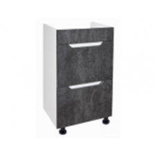 50 Альфа Бетон темный тумба 50х85х30 БЕЗ УМЫВАЛЬНИКА