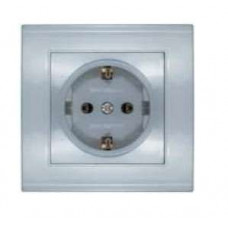 Бриллиант серебро Розетка Универсал 1-ая с/з с/у 7949872