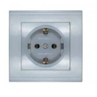Бриллиант серебро Розетка Универсал 1-ая с/з с/у 7949872