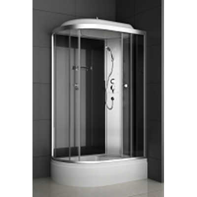 Душевая кабина 120х80 С/П без электрики чер. ст. 8406Р R ОДА