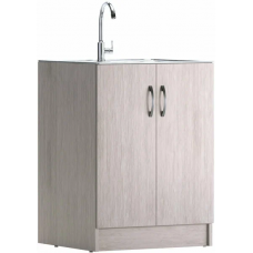 Тумба под мойку накладную 60х60 Дуб серый Домино D6060DG Тумба под мойку накладную 60х60 Дуб серый Домино D6060DG