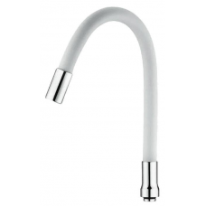 Гусак кухня гибкий 1 режим белый Зегор WKC-057KW