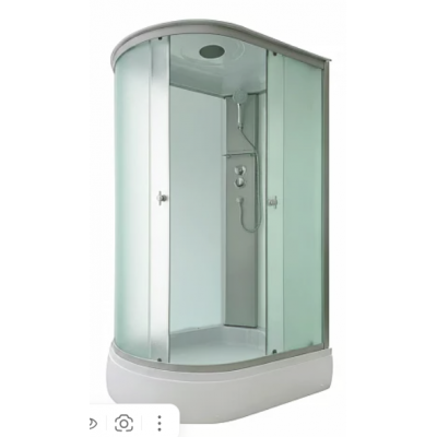 Душ.кабина 120х80 С/П без элек.бел.ст. 4006М R FW Аквапульс