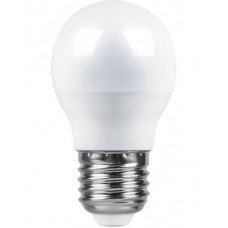 Лампа светодиод 7Вт Е27 230В 4000К шарик белый нейтрал. LВ-95 Ферон