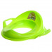 Сиденье накладка детская для унитаза пластик зеленый  5186677