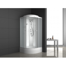 Душевая кабина 90х90 С/П без электрики бел. ст. 8900 Р ОДА