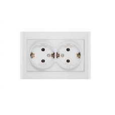 Бриллиант белый Розетка Универсал 2-ая с/з с/у 7947533