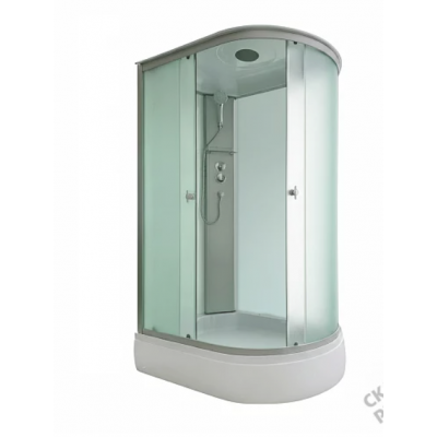 Душ.кабина 120х80 С/П без элек.бел.ст. 4006М L FW Аквапульс