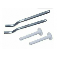 Кронштейн с дюбелем 170/7 цинк круглый