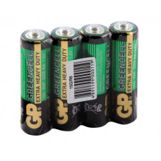 Батарейка солевая GP R6 GREEN CELL 15G-OS4 S-4/40/200/100 4891199000119/0133