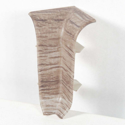 Угол 56мм №147 вн. Тополь левадия для нап. плинтуса RICO Leo